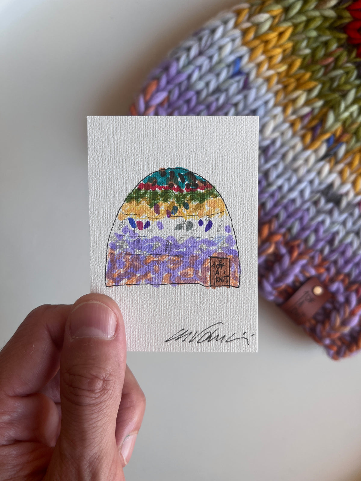 Handmade Beanie No. 009