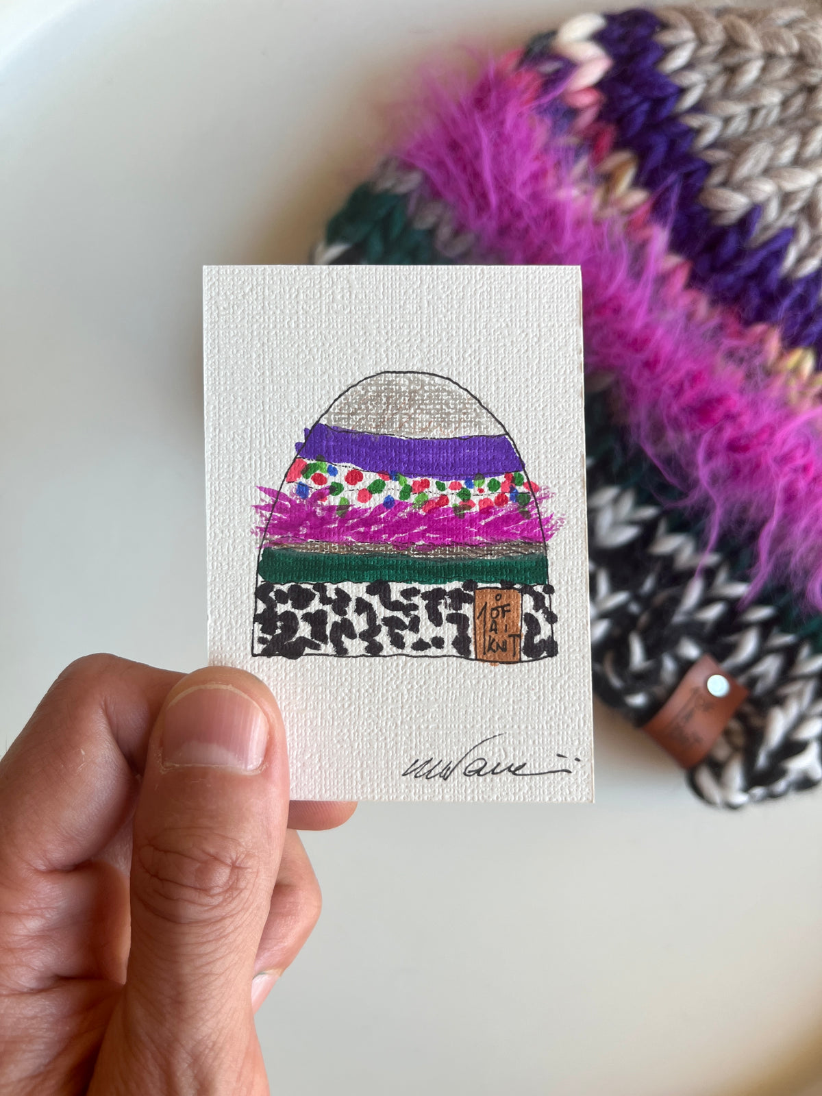Handmade Beanie N. 011