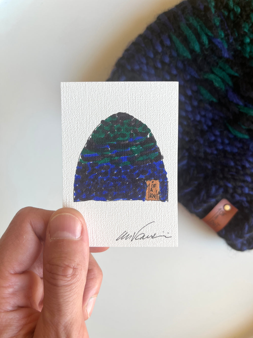 Handmade Beanie N. 018