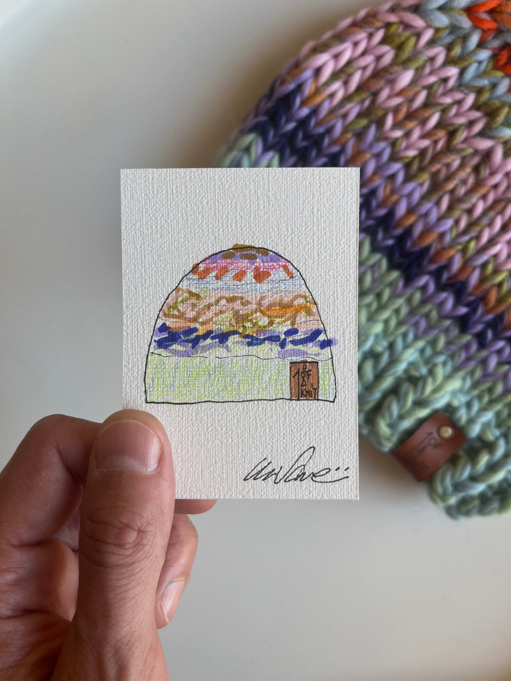 Handmade Beanie N. 017