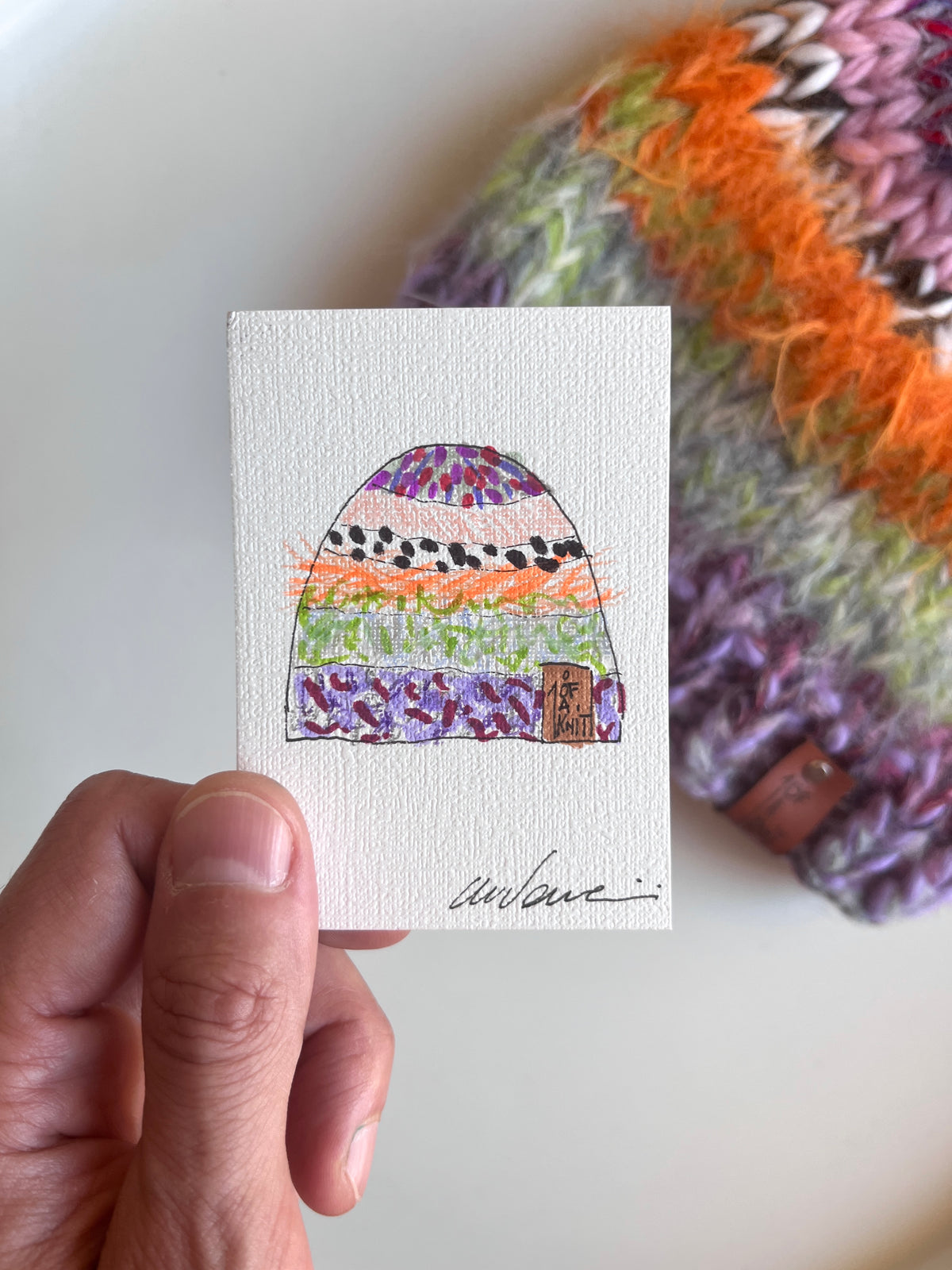 Handmade Beanie No. 022