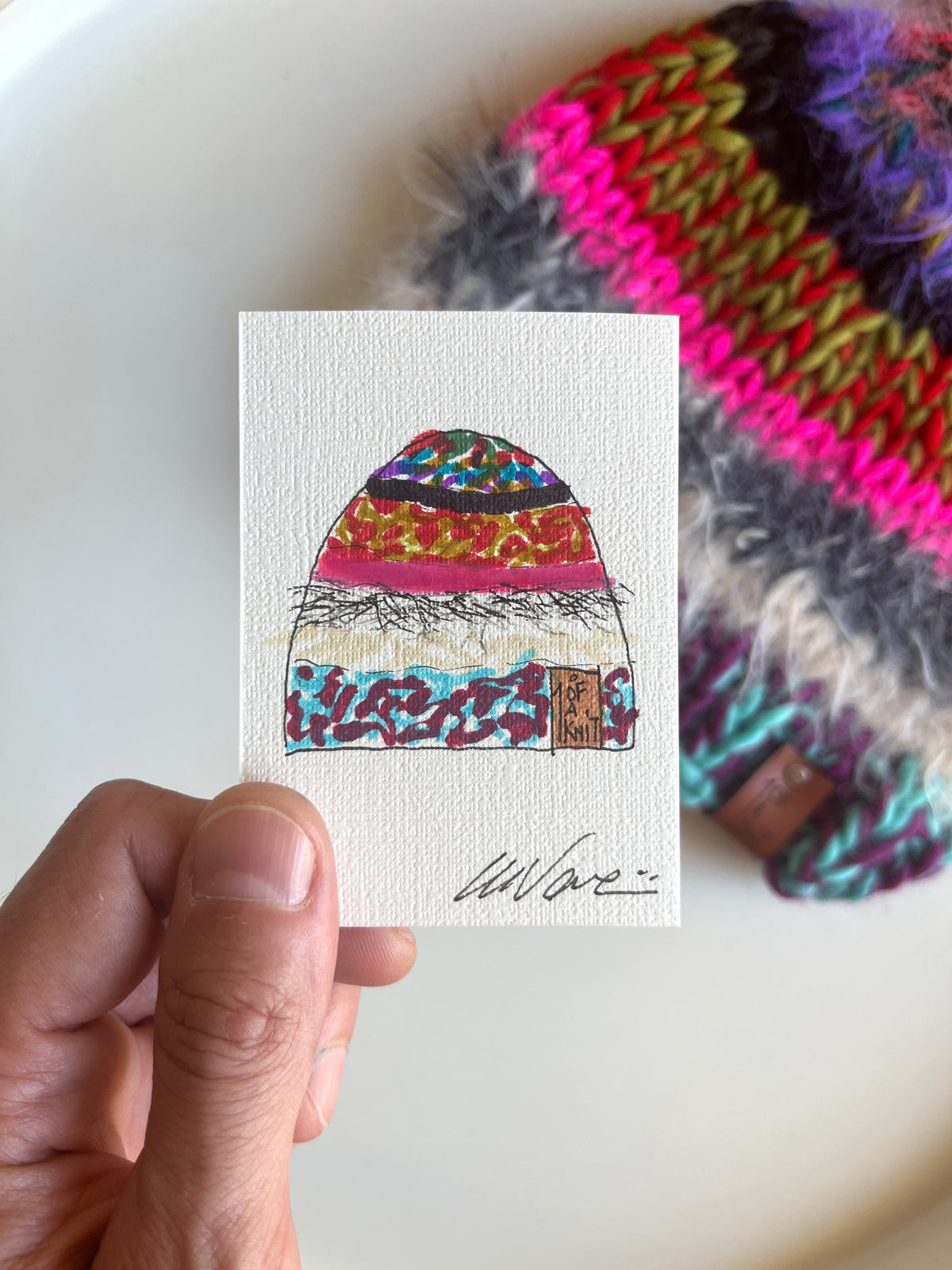 Handmade Beanie No. 015