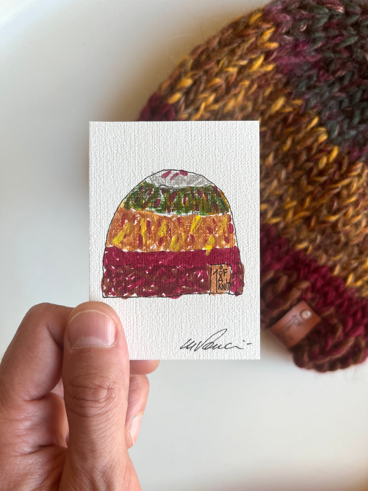 Handmade Beanie N. 012