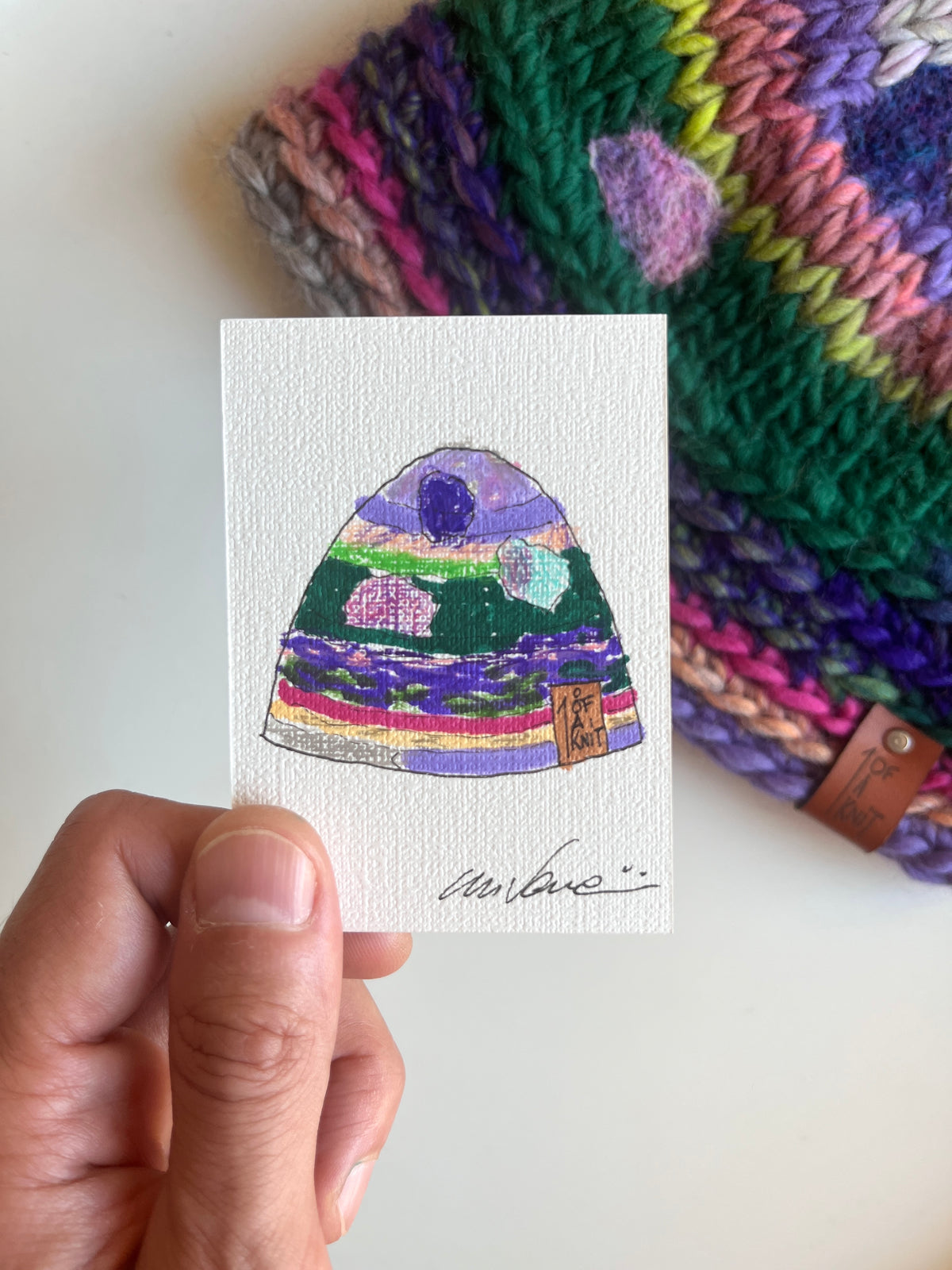 Handmade Beanie N. 013