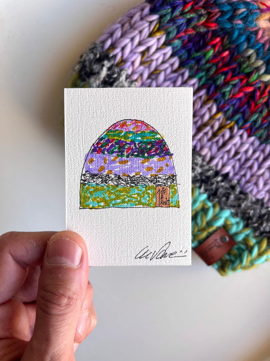 Handmade Beanie N. 002