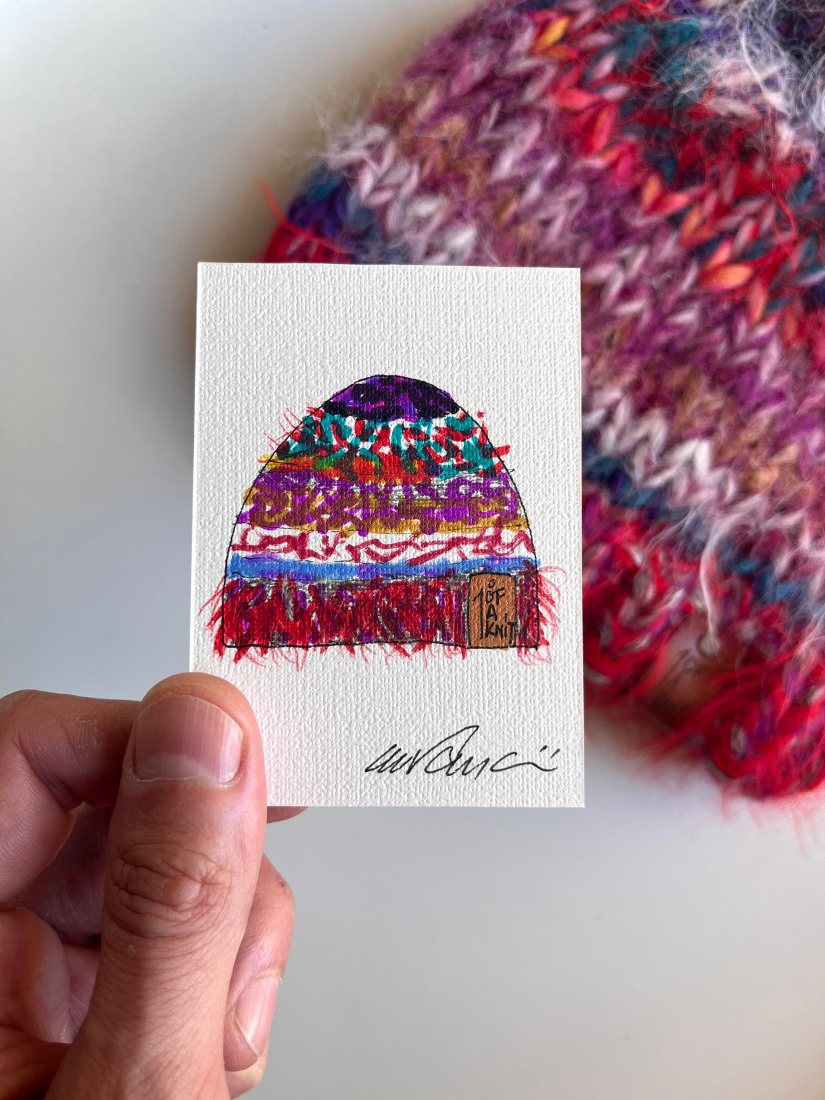 Handmade Beanie N. 003